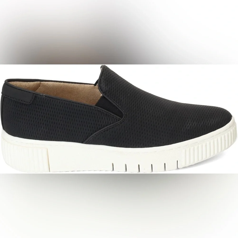 🖤🖤 Naturalizer Women Tia Platform Slip On Fashion Sneaker Size 8M